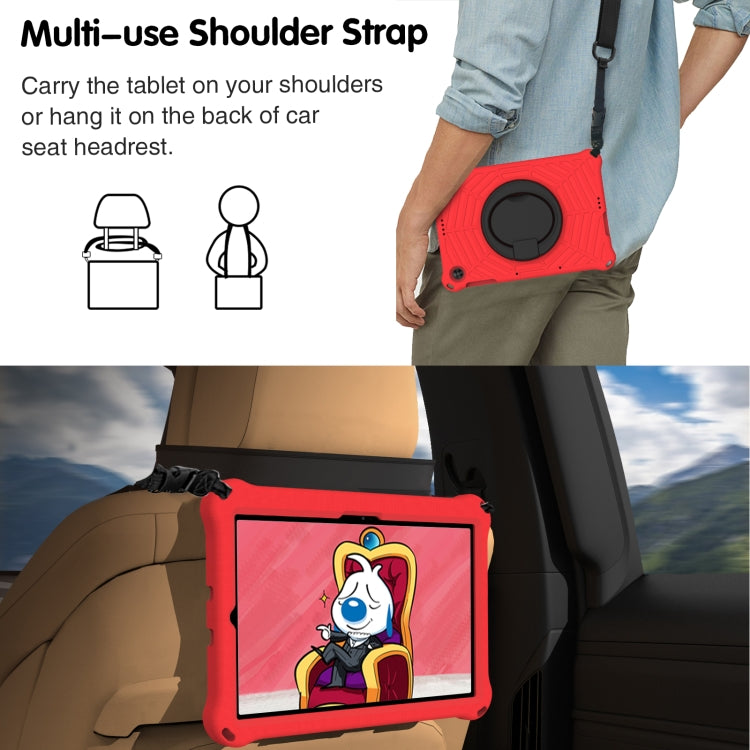 For Samsung Galaxy Tab S5e 10.5 2019 SM-T720/T725 Spider King Silicone Protective Tablet Case(Red) by bashfashion