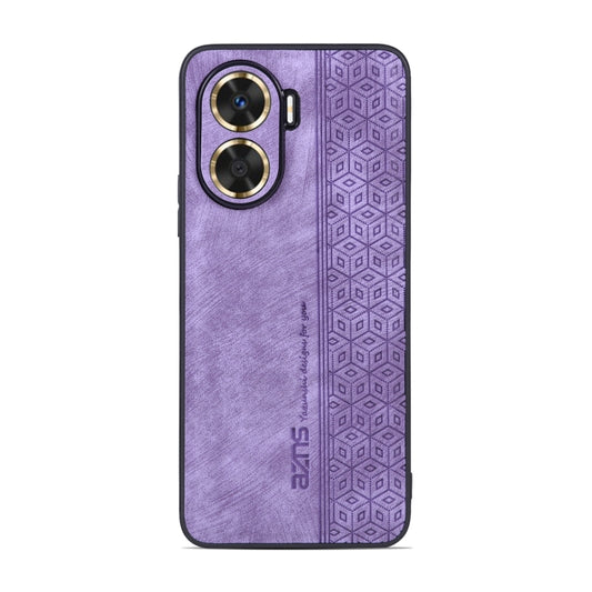 For Huawei Enjoy 60 AZNS 3D Embossed Skin Feel Phone Case(Purple) by AZNS