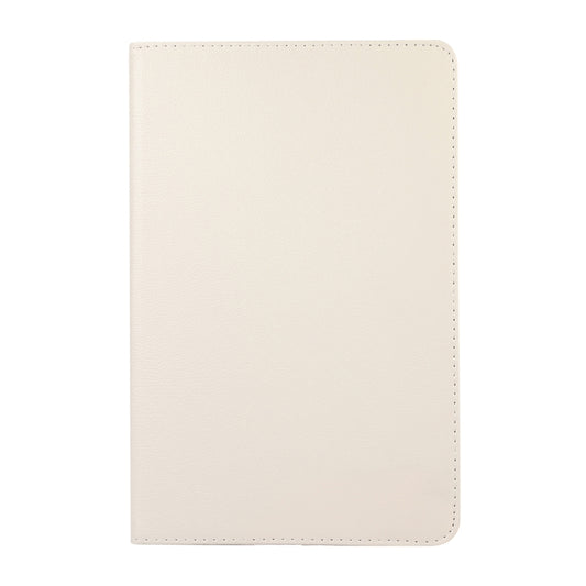 For Xiaomi Pad 6 / Pad 6 Pro 360 Degree Rotation Litchi Texture Leather Tablet Case(White) by bashfashion