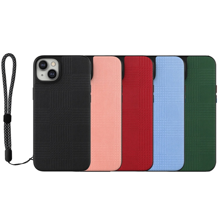 For iPhone 14 Plus ViLi TH Series Shockproof Phone Case with Lanyard(Pink) by ViLi