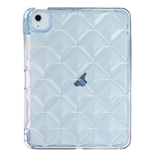Diamond Texture TPU Airbag Tablet Case For iPad 2025 / 2022(Blue) by bashfashion