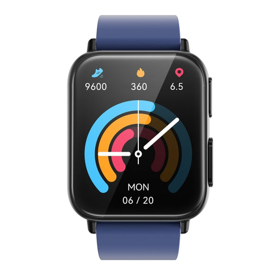 TK10 1.91 inch IP68 Waterproof Silicone Band Smart Watch Supports AI Medical Diagnosis/ Blood Oxygen / Body Temperature Monitoring(Blue) by bashfashion