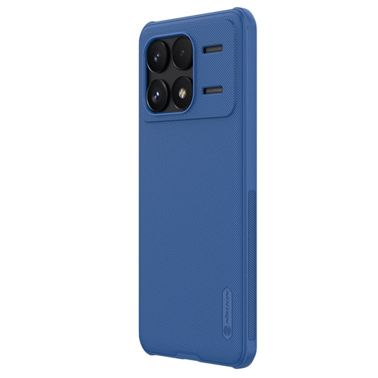 For Xiaomi Redmi K70 / K70 Pro NILLKIN Frosted Shield Pro PC + TPU Phone Case(Blue) by NILLKIN