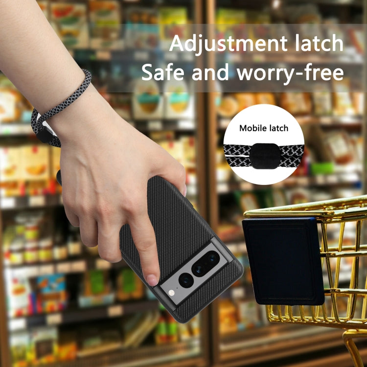 For Google Pixel 7 Pro ViLi TC Series Kevlar Carbon Fiber Texture Phone Case(Black) by ViLi