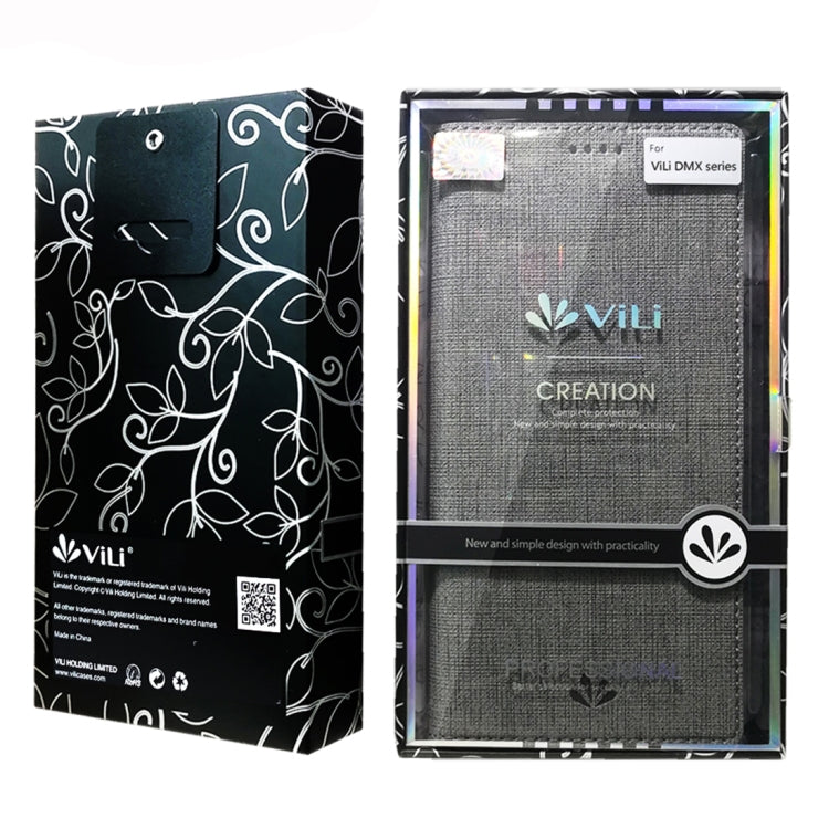 For Huawei P40 ViLi DMX-54 Shockproof TPU + PU Leather View Window Magnetic Attraction Horizontal Flip Protective Case with Card Slots & Holder & Sleep / Wake-up(Champagne Gold) by ViLi