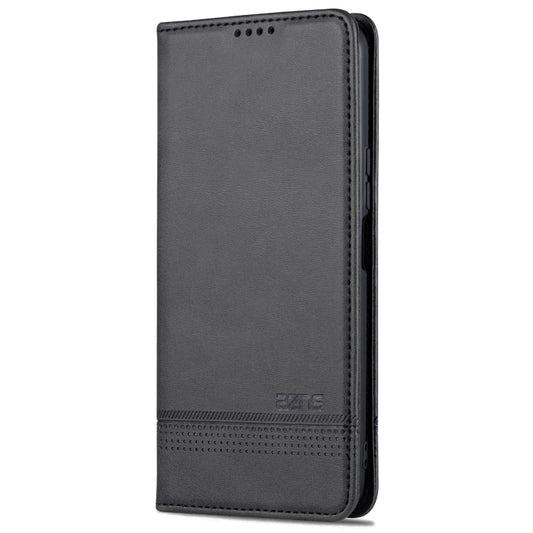 For Huawei Enjoy 60 Pro AZNS Magnetic Calf Texture Flip Leather Phone Case(Black) by AZNS