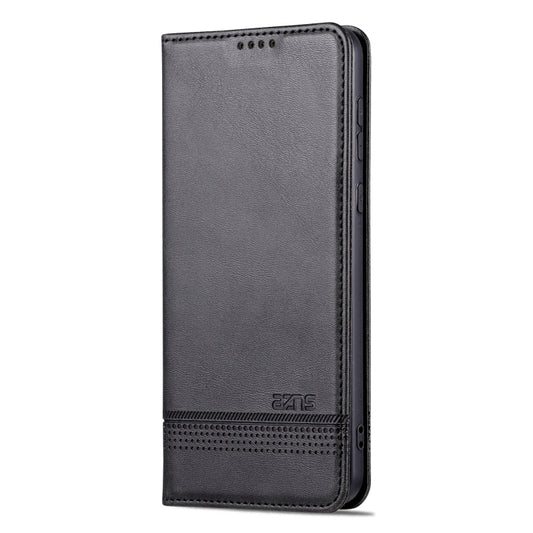 For Huawei Mate 60 Pro AZNS Magnetic Calf Texture Flip Leather Phone Case(Black) by AZNS