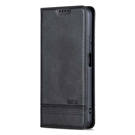 For Huawei Mate 70 AZNS Magnetic Calf Texture Flip Leather Phone Case(Black) by AZNS