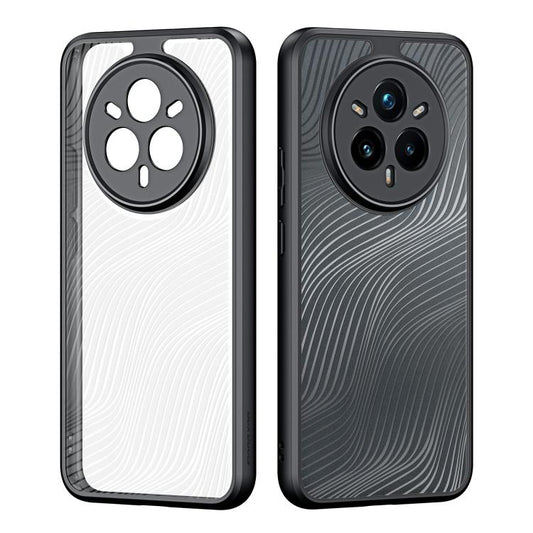 For Realme 14 Pro+ DUX DUCIS Aimo Series TPU + PC Frosted Feel Phone Case(Black) by DUX DUCIS