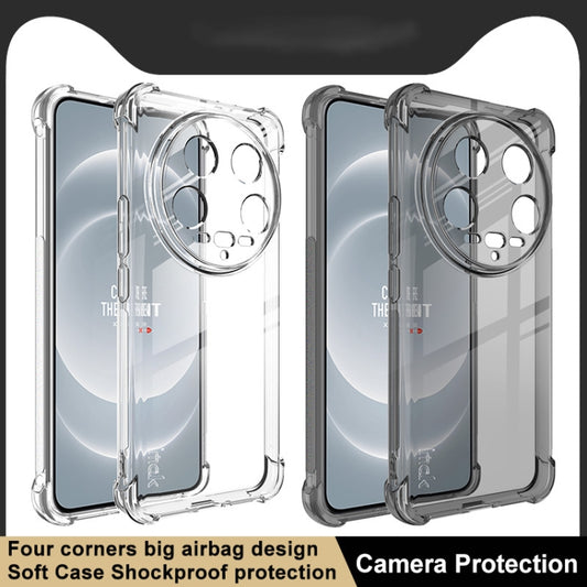 For Xiaomi 14 Ultra 5G imak Shockproof Airbag TPU Phone Case(Transparent) by imak