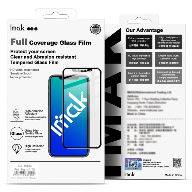 For Google Pixel 8 Pro imak 9H Pro+ Series Surface Hardness Full Screen Tempered Glass Film by imak