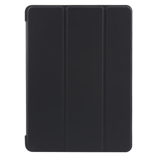 For iPad 9.7 2018 & 2017 / Air / Air2 GEBEI 3-folding Holder Shockproof Flip Leather Tablet Case(Black) by GEBEI
