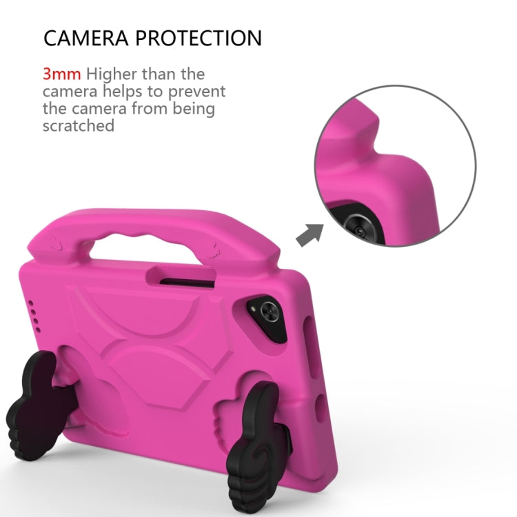 For TCL Tab 8 Le 2023 /Tab 8 2022 Children EVA Shockproof Tablet Case with Thumb Bracket(Rose Red) by bashfashion