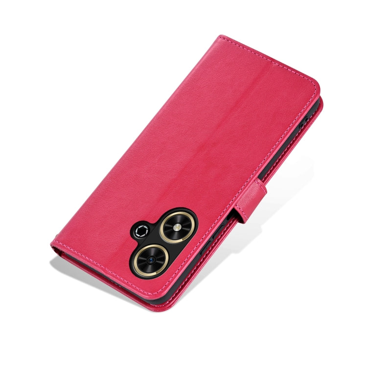 For Honor Play 50 / 50m 5G AZNS Sheepskin Texture Flip Leather Phone Case(Red) by AZNS