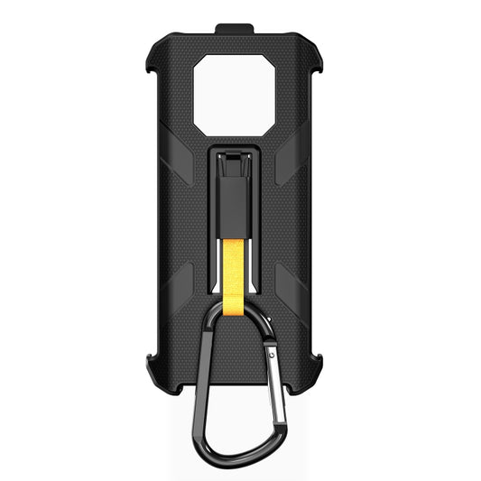 For Ulefone Armor 22 Ulefone Back Clip Phone Case with Carabiner(Black) by Ulefone