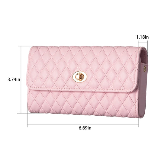 Crossbody PU Horizontal BFB02 Shoulder Bag(Pink) by bashfashion