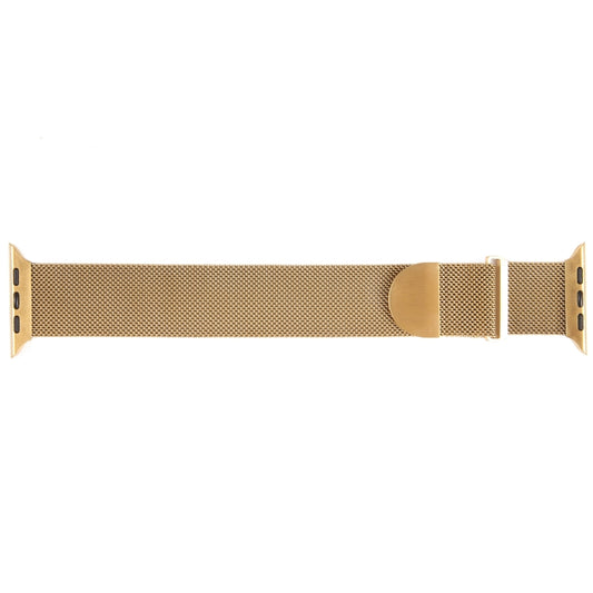 For Apple Watch SE 2022 40mm Milanese Metal Magnetic Watch Band(Gold) by bashfashion