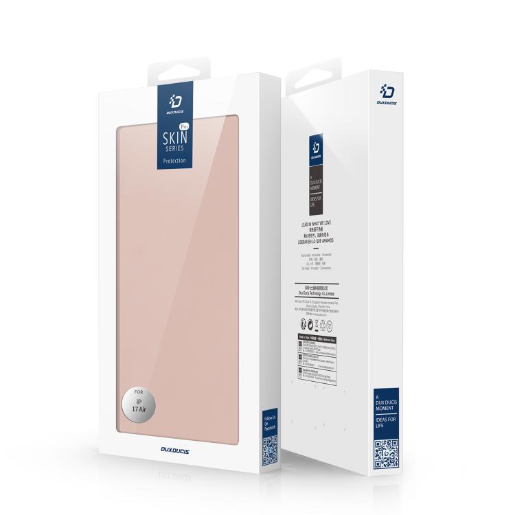 For iPhone Air DUX DUCIS Skin Pro Series Flip Leather Phone Case(Rose Gold) by DUX DUCIS