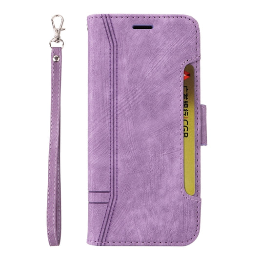 For iPhone 16 Plus BETOPNICE Dual-side Buckle Leather Phone Case(Purple) by BETOPNICE