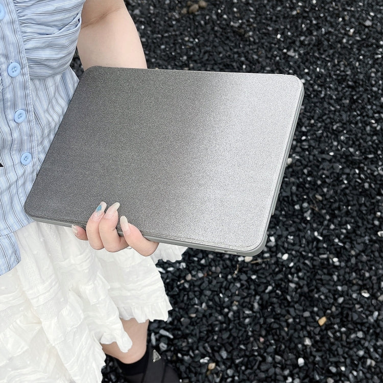 For iPad 2025 / 2022 Gradient Glitter Magnetic Split Leather Tablet Case(Pink) by bashfashion