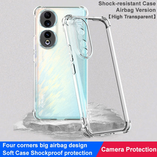For Honor 90 imak Shockproof Airbag TPU Phone Case(Transparent) by imak