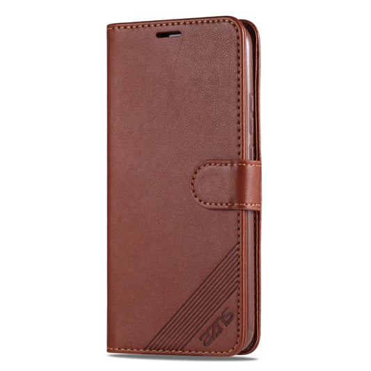 For Huawei Mate 30 Lite / Nova 5i Pro AZNS Sheepskin Texture Horizontal Flip Leather Case with Holder & Card Slots & Wallet(Brown) by AZNS