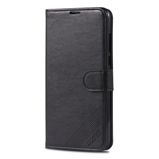 For Huawei P30 Lite / Nova 4E AZNS Sheepskin Texture Horizontal Flip Leather Case with Holder & Card Slots & Wallet(Black) by AZNS
