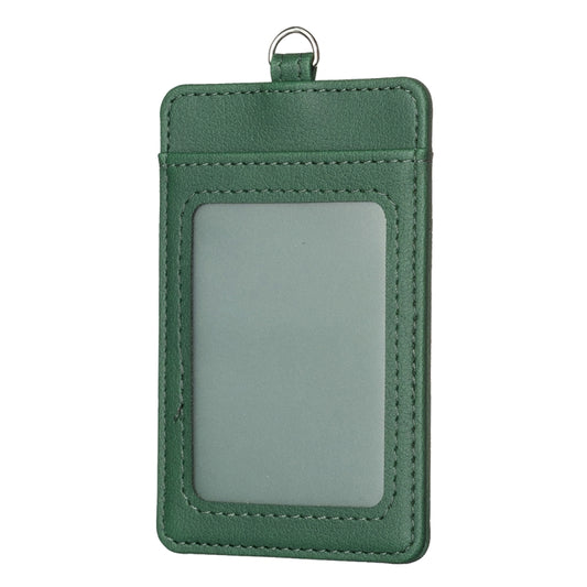 BFK15 Vertical ID Card Bag with Lanyard(Green) by bashfashion