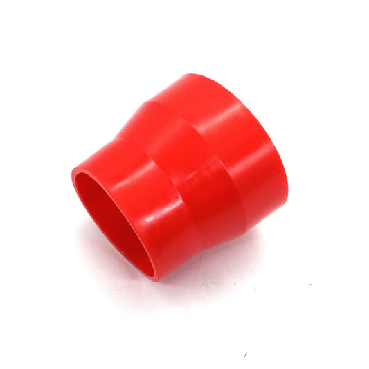 XH-UN081 63mm-76mm Universal Car Air Intake System Air Filter Pipe Tube(Red) by bashfashion