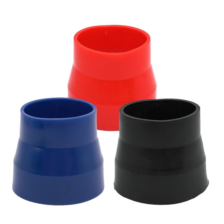 XH-UN081 63mm-76mm Universal Car Air Intake System Air Filter Pipe Tube(Blue) by bashfashion