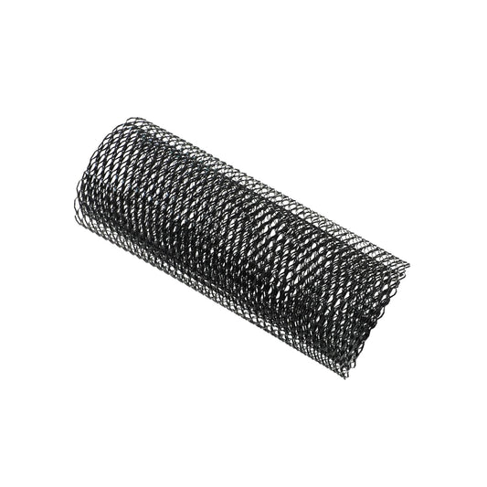 XH-6013 100x33cm Universal Car Grill Mesh Aluminum Alloy Grille Insert Bumper, Type:Small Hole(Black) by bashfashion