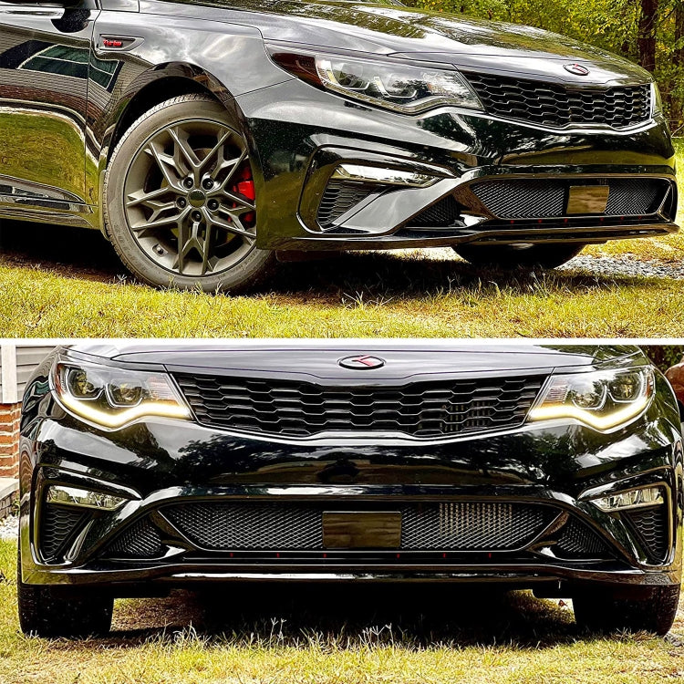 XH-6013 100x33cm Universal Car Grill Mesh Aluminum Alloy Grille Insert Bumper, Type:Small Hole(Black) by bashfashion