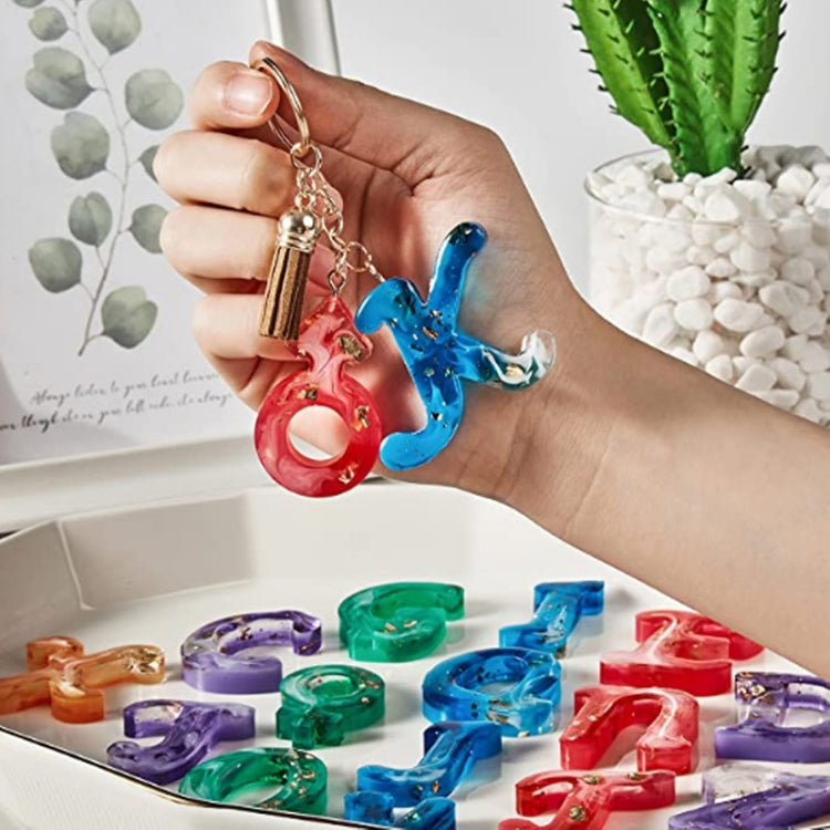 DIY Crystal Resin Epoxy Keychain Silicone Mirror Mold by bashfashion