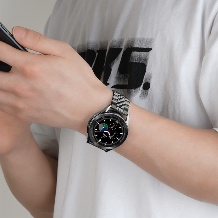 For Huawei Watch 4 / 4 Pro Five Bead Stainless Steel Watch Band(Gold) by bashfashion