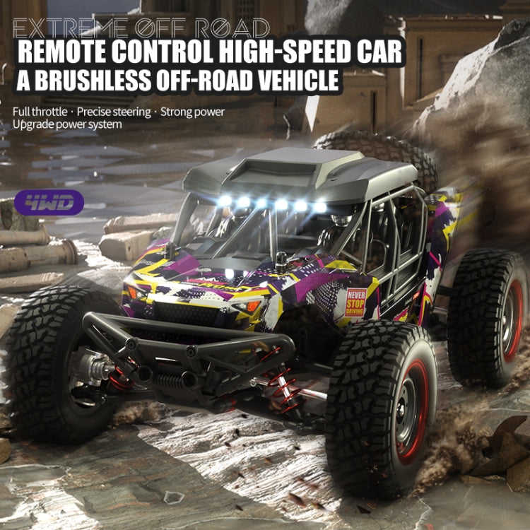 JJR/C Q141B Brushless 4WD High Speed Remote Control Desert Truck(Purple) by JJR/C