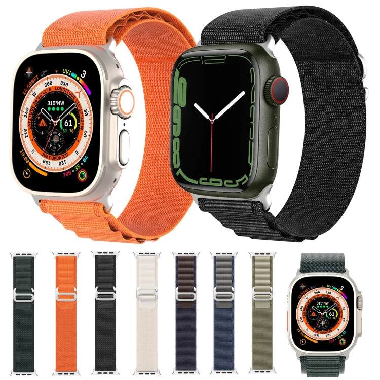 For Apple Watch Series 2 38mm DUX DUCIS GS Series Nylon Loop Watch Band(Orange) by DUX DUCIS