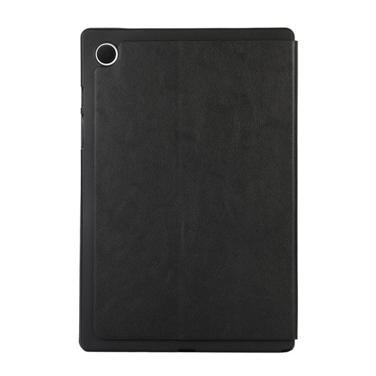 For Samsung Galaxy Tab A8 TPU Flip Tablet Protective Leather Case(Black) by bashfashion