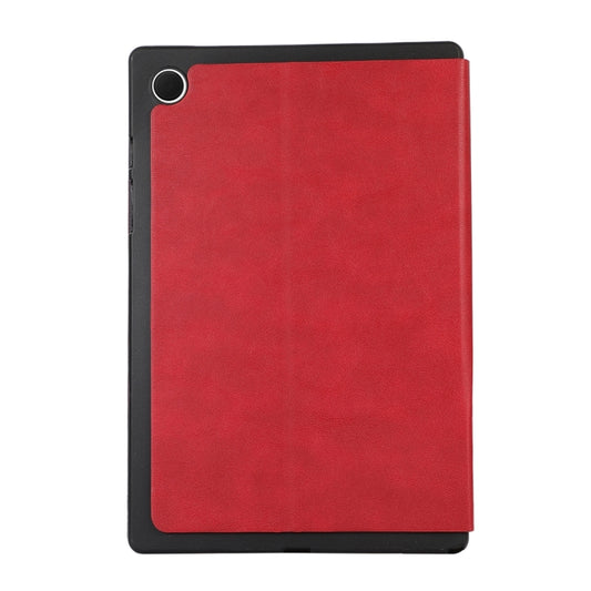 For Samsung Galaxy Tab A8 TPU Flip Tablet Protective Leather Case(Red) by bashfashion