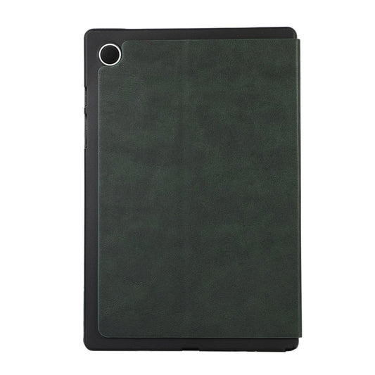 For Samsung Galaxy Tab A8 TPU Flip Tablet Protective Leather Case(Green) by bashfashion