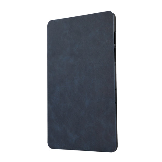 For Samsung Galaxy Tab S10 FE / S9 FE / S9 TPU Flip Tablet Protective Leather Case(Dark Blue) by bashfashion