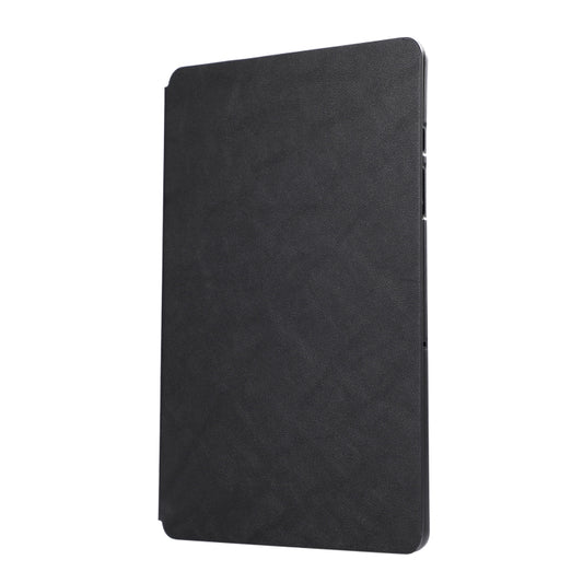 For Samsung Galaxy Tab A9+ TPU Flip Tablet Protective Leather Case(Black) by bashfashion