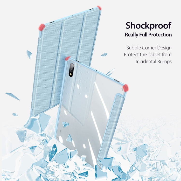 For Samsung Galaxy Tab S9+ DUX DUCIS TOBY Series Antiskid Leather Tablet Case with Sleep / Wake-up Function(Blue) by DUX DUCIS