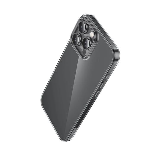 For iPhone 16 Pro Max hoco Light Series Soft TPU Phone Case(Transparent) by hoco