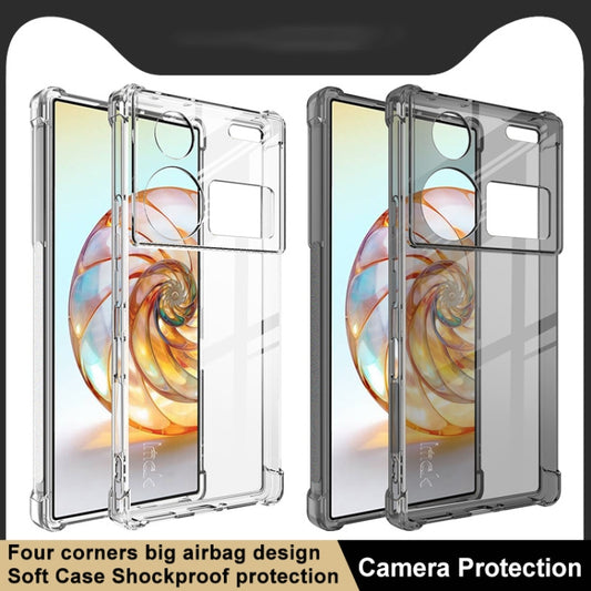 For ZTE nubia Z60 Ultra 5G imak Shockproof Airbag TPU Phone Case(Transparent) by imak