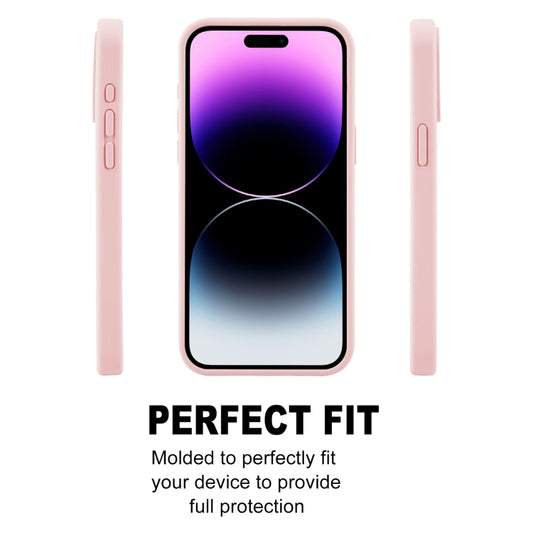 For iPhone 15 Pro Max GOOSPERY SILICONE Silky Soft TPU Phone Case(Pink) by GOOSPERY