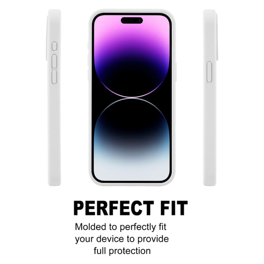 For iPhone 15 Pro GOOSPERY SILICONE Silky Soft TPU Phone Case(White) by GOOSPERY