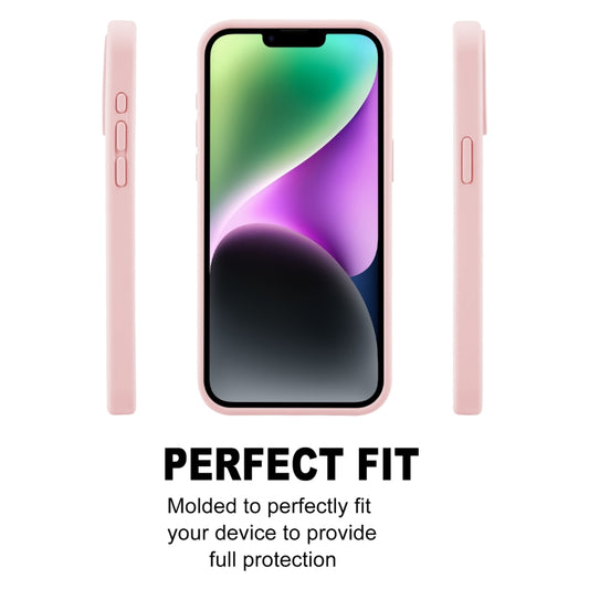 For iPhone 15 Plus GOOSPERY SILICONE Silky Soft TPU Phone Case(Pink) by GOOSPERY