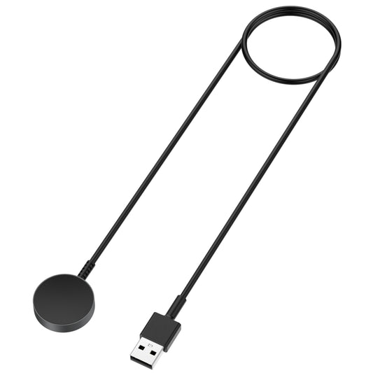 For Samsung Galaxy Watch 6 / 6 Classic USB-A Port Magnetic Metal Watch Charging Cable(Black) by bashfashion