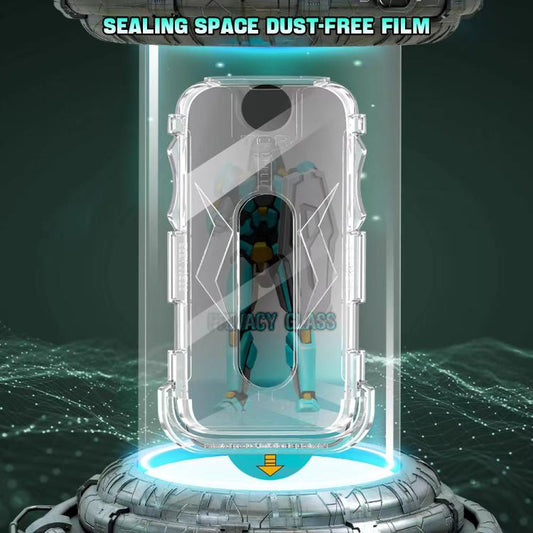 For iPhone 16 Pro Max Easy Install 28 Degree Privacy Armor Tempered Glass Film by bashfashion