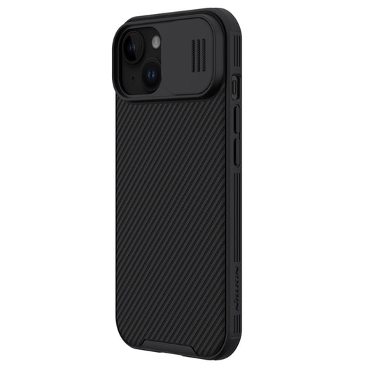 For iPhone 15 NILLKIN CamShield Pro PC Phone Case(Black) by NILLKIN